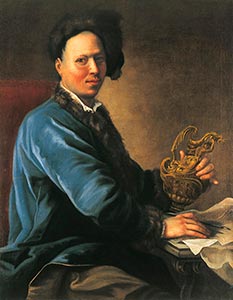 Maximilian Joseph Hannl, Portrait eines Goldschmiedes, Kunsthandel Mühlbauer